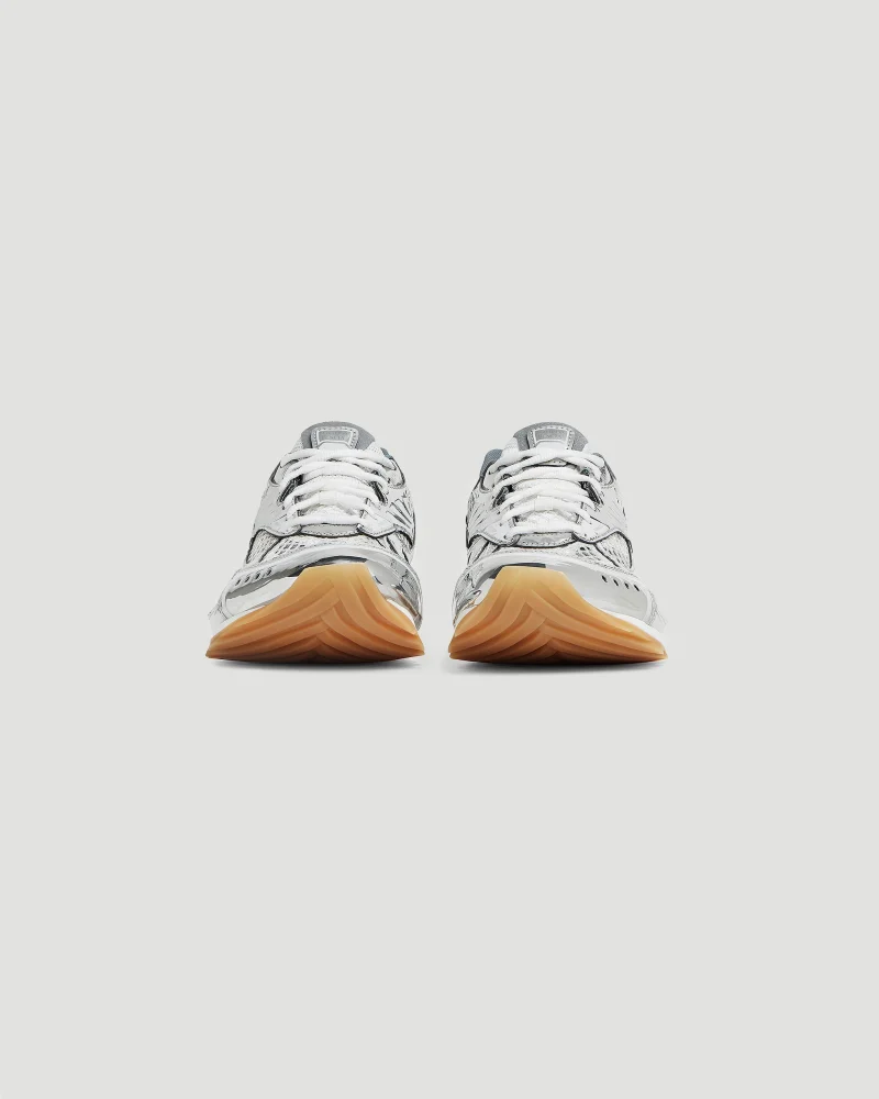 Men's Orbit Sneaker in Silver Cotton — снимка 2