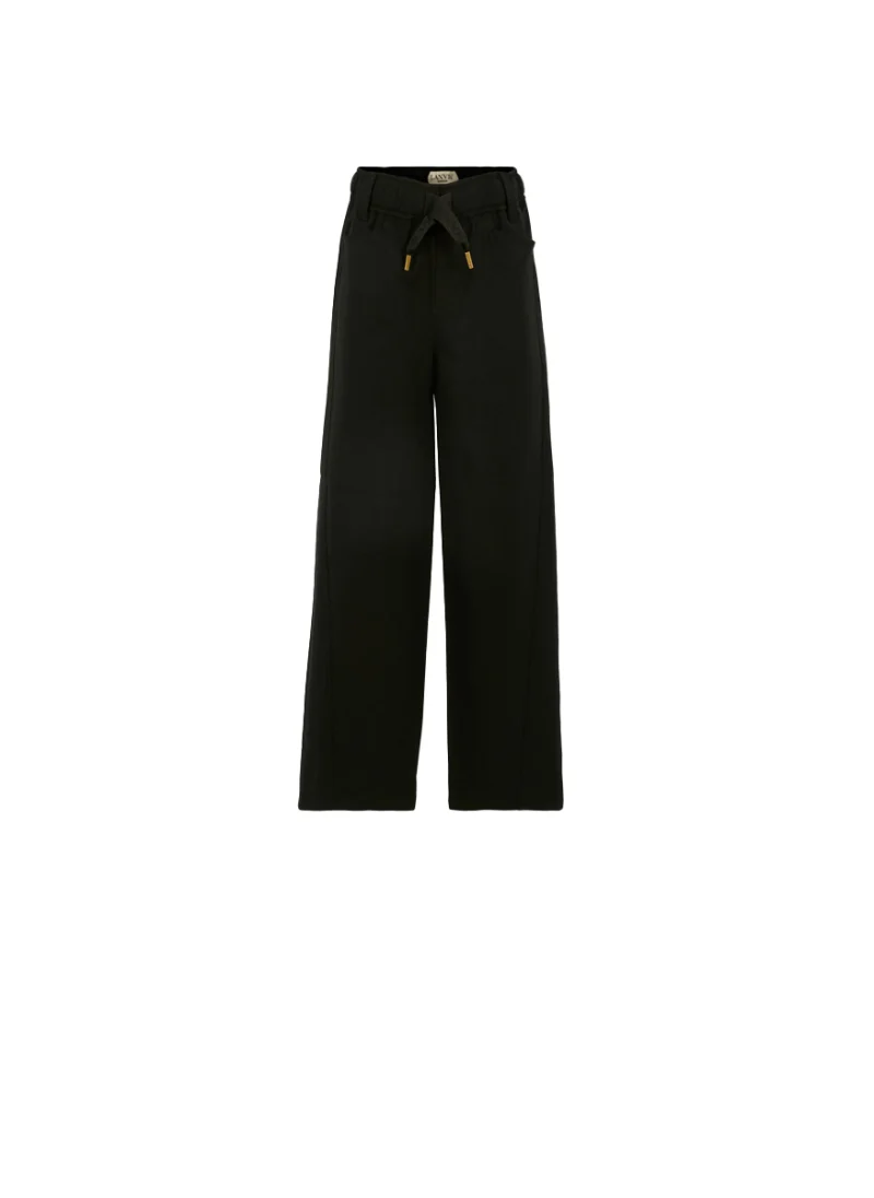 Панталон с вълна Lanvin Kids