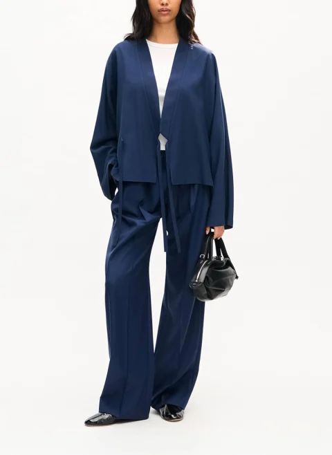 Панталон от фина вълна Kenzo — снимка 7