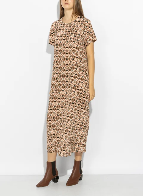 Копринена рокля с принт Weekend Max Mara Wkdvinci — снимка 2