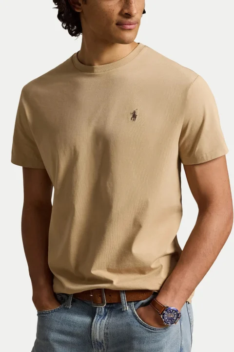 T-Shirt 26/1 Jersey-Ssl 710671438527 200 brown — снимка 2