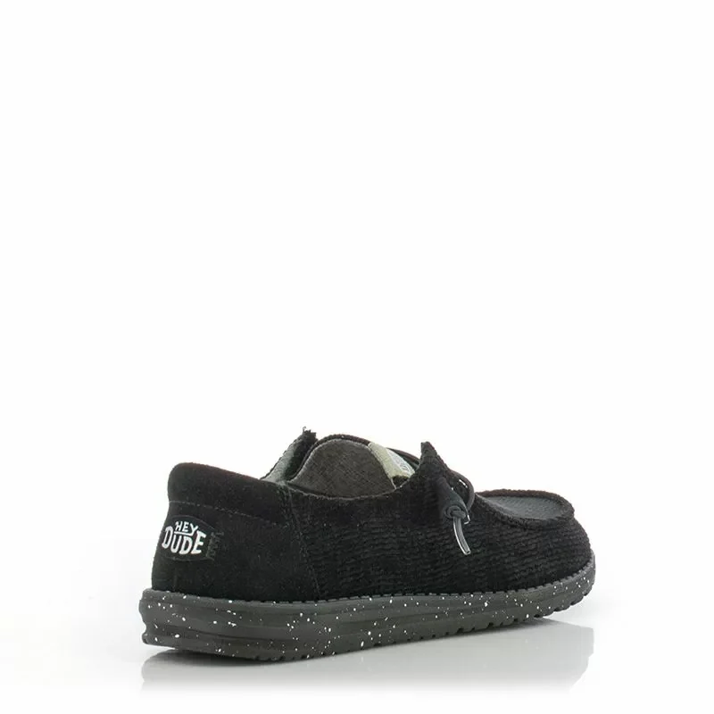 Мъжки Ежедневни HEY DUDE – 40195-001 WENDY WAVE BLACK — снимка 2