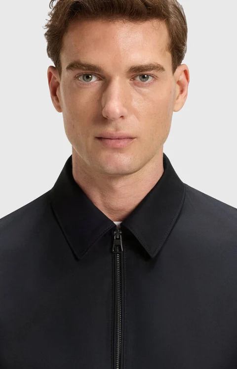 Яке BECKHAM x BOSS от памучен бленд с цип — снимка 4