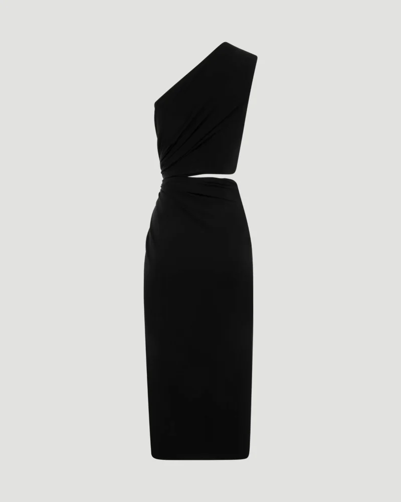 Crepe Viscose Jersey Dress — снимка 2