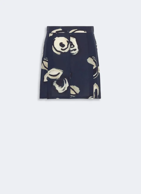 Къс панталон с принт Max Mara Mxmfanale — снимка 3