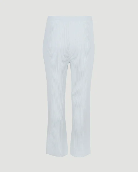 Merino Wool Pants in Blue — снимка 2
