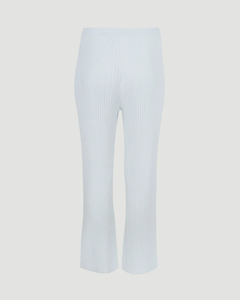 Merino Wool Pants in Blue — снимка 2