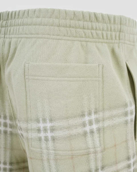 Gradient Check Cotton Shorts — снимка 3