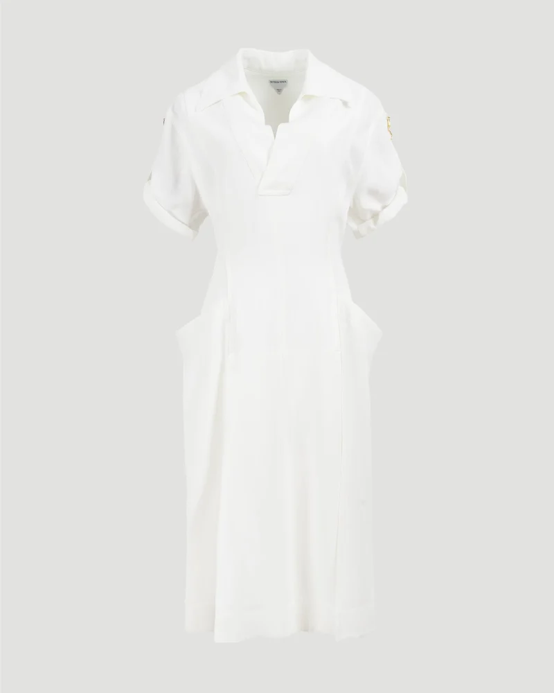 Viscose and Linen Dress