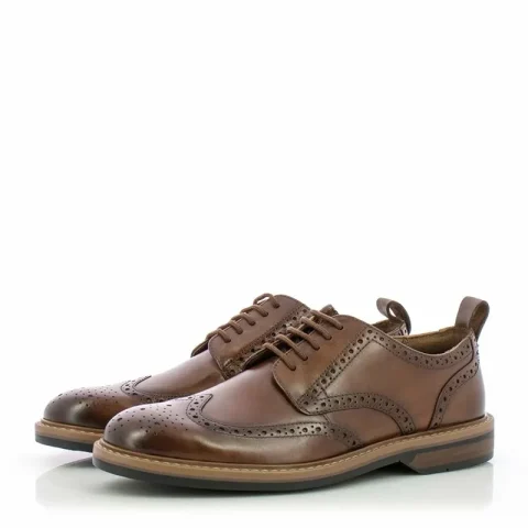 Мъжки Ежедневни CLARKS – 26178428 ALDWIN LIMIT MID TAN LEA — снимка 2