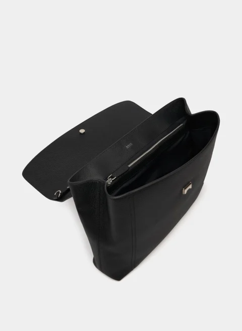 Чанта от естествена кожа Bally — снимка 4