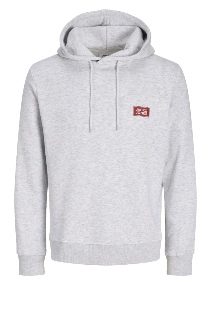 Суичър Jjrush Hood 12298428 BS000107 white melange