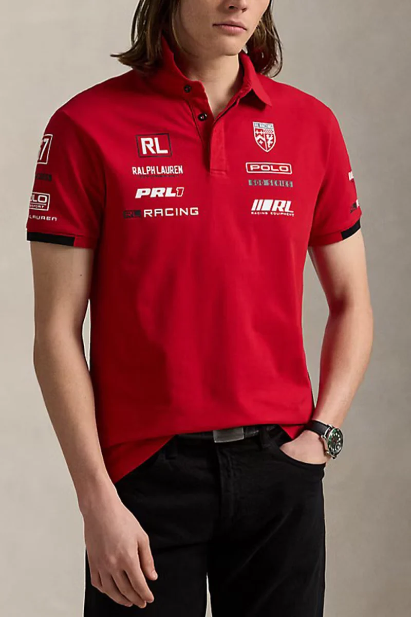 Polo Sskccmslm1-Short Sleeve 710972342001 600 red — снимка 2