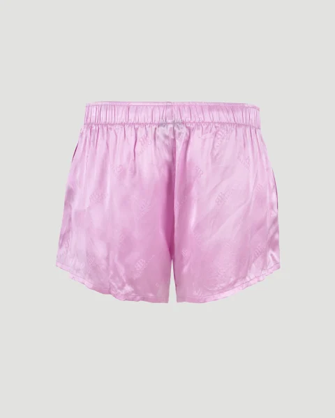Silk Shorts in Pink — снимка 2