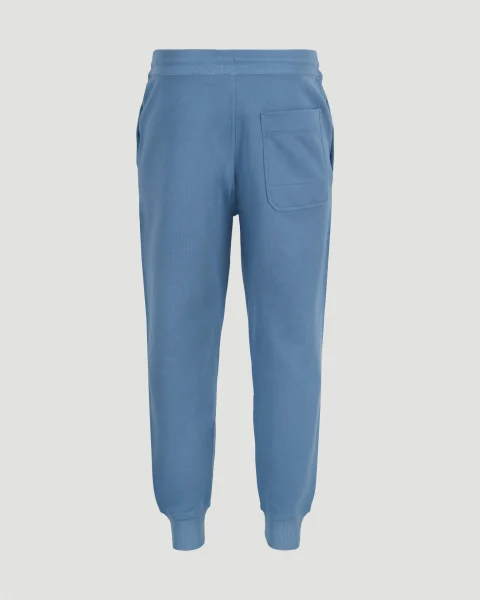 Classic Terry Cuffed Pants in Blue — снимка 3