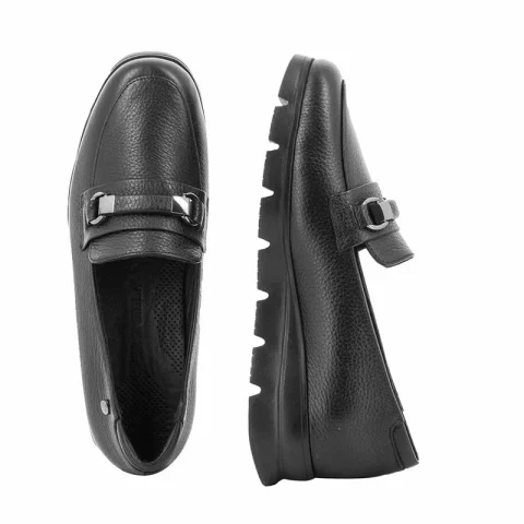 Дамски Мокасини VERONELLA – 375-5757 BLACK — снимка 4