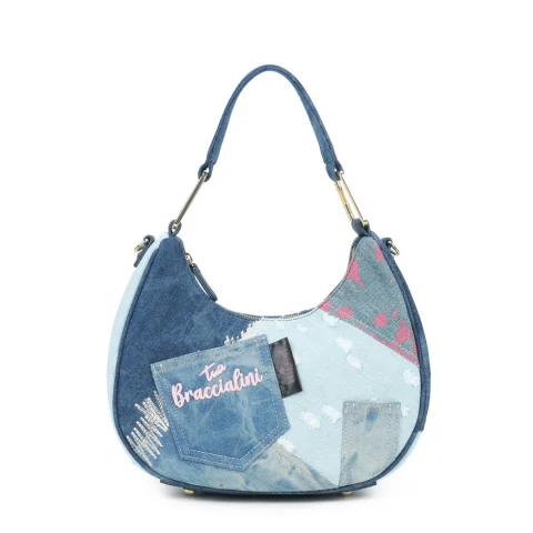 Дамска хобо чанта Amy Jeans Braccialini