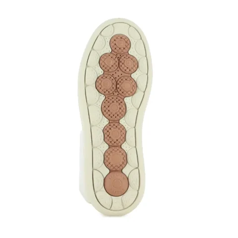 Дамски Сникърс GEOX – D65WVE D SPHERICA ECUB PAPYRUS/LT GOLD — снимка 4