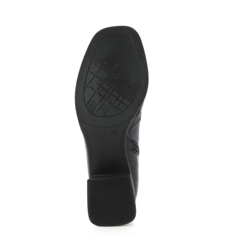 Дамски Боти На Ток VERONELLA – 045-4307 BLACK LEATHER — снимка 4