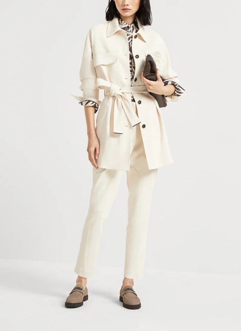 Панталон с басти Brunello Cucinelli — снимка 4
