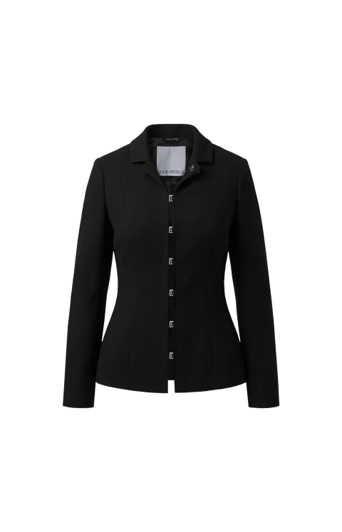 Fitted Hook-Front Jacket