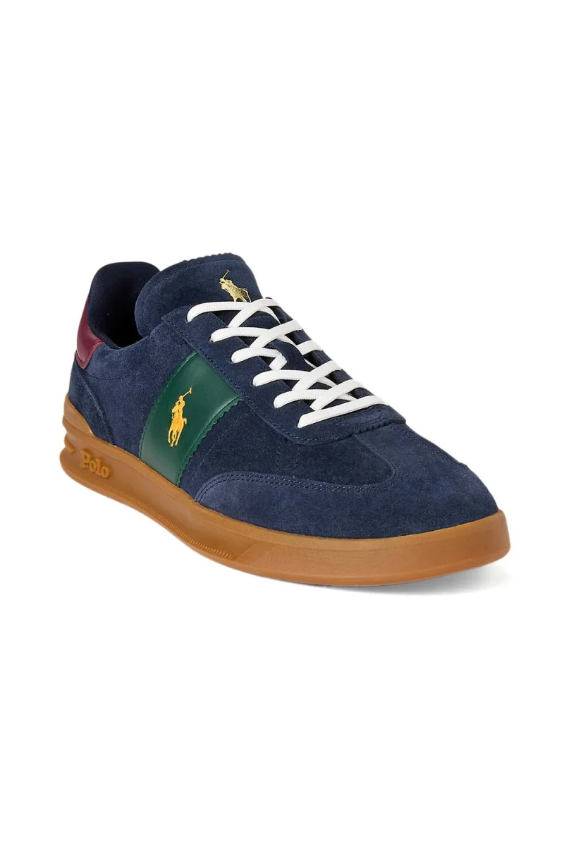 Sneakers Hrt Aera Pp-Low Top Lace 809954903002 navy/wine/forest — снимка 2