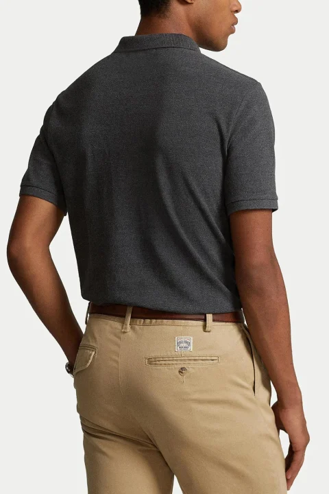 Polo Basic Mesh-Ssl-Knt 710782592002 020 grey — снимка 2