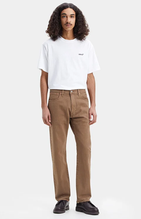 Дънки Levi’s® 551Z AUTHENTIC в кафяв цвят