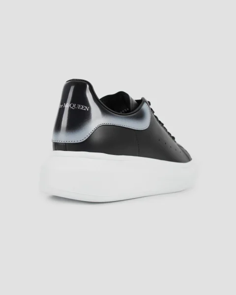 Oversized Sneaker in Black and Silver — снимка 2