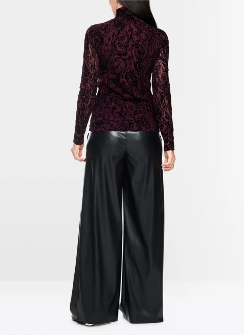 Блуза с кадифени детайли Marc Cain Collections — снимка 3