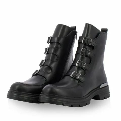 Дамски Кубинки CARLO FABIANI – 26103856 BLACK — снимка 3
