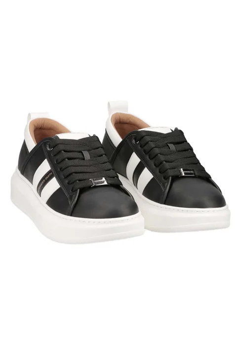 Sneakers Eco-Wembley Man AE AY WAU 21bwt-black white — снимка 2