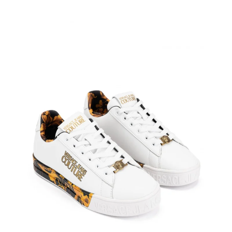 Дамски бели кецове VERSACE JEANS — снимка 6