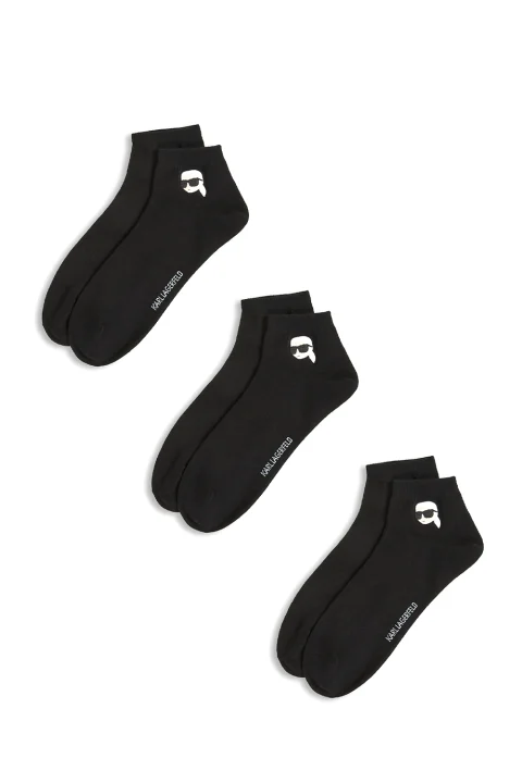 Чорапи (Pack of 3) Ikon Sneaker A4M47044 999 black