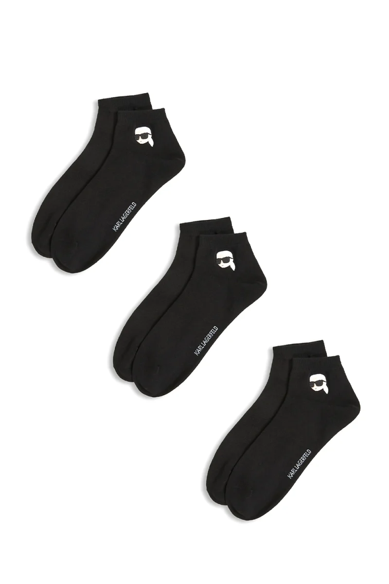 Чорапи (Pack of 3) Ikon Sneaker A4M47044 999 black