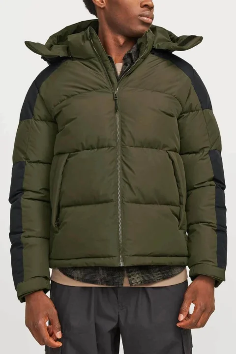 Яке Jcoaero Puffer Sn 12260428 19-0414 TCX forest night — снимка 2