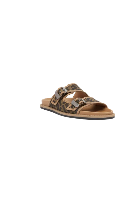 FF Jacquard Fabric Sandals — снимка 2