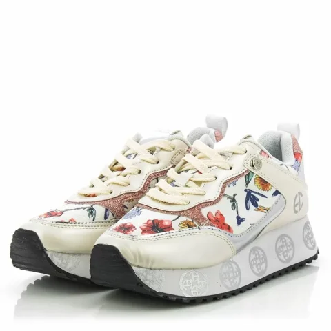 Дамски Сникърс ENRICO COVERI – ECW223207/01 -WHITE — снимка 3