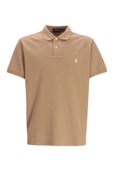 Polo Basic Mesh-Ssl-Knt 710680784332 260 medium beige