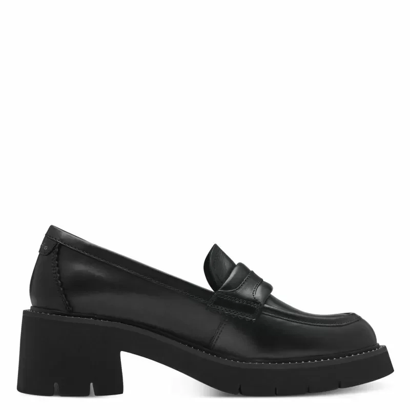Дамски Лоуфър TAMARIS – 1-24727-43-003 BLACK LEATHER — снимка 2