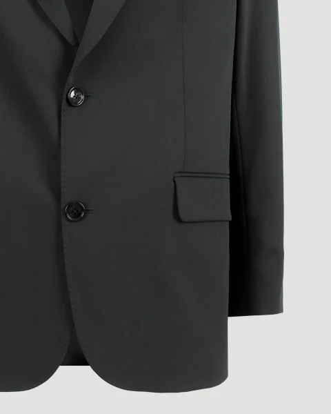 Anthracite Jacket in Wool — снимка 2