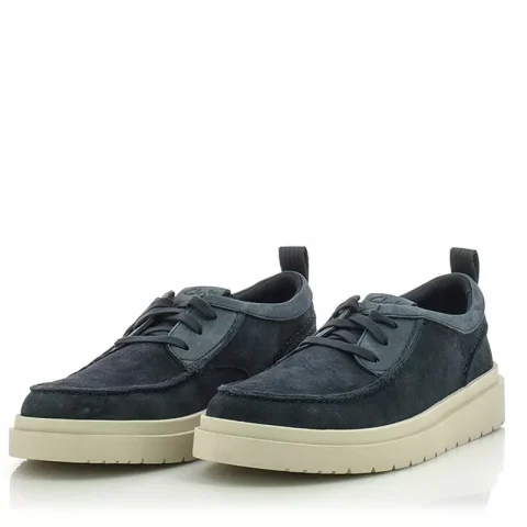 Мъжки Ежедневни CLARKS – 26180866 POLDEN MOC NAVY SUEDE — снимка 2