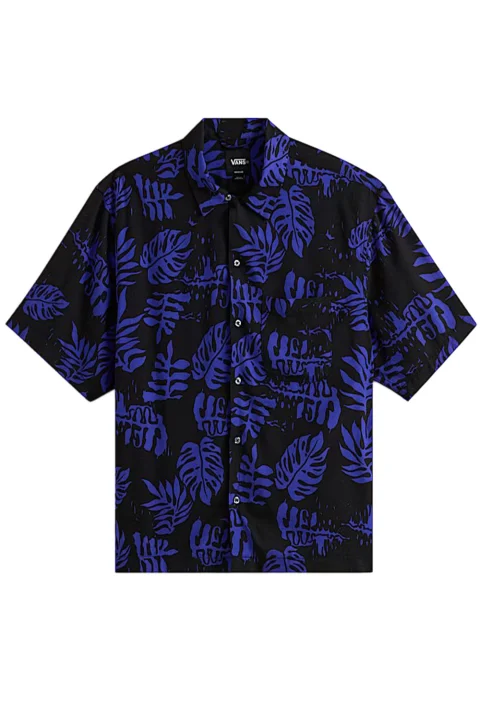 Риза Van Doren Printed Camp VN000VTPFRX royal cobalt