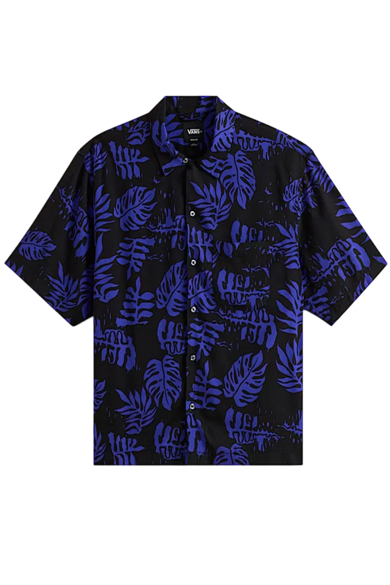 Риза Van Doren Printed Camp VN000VTPFRX royal cobalt