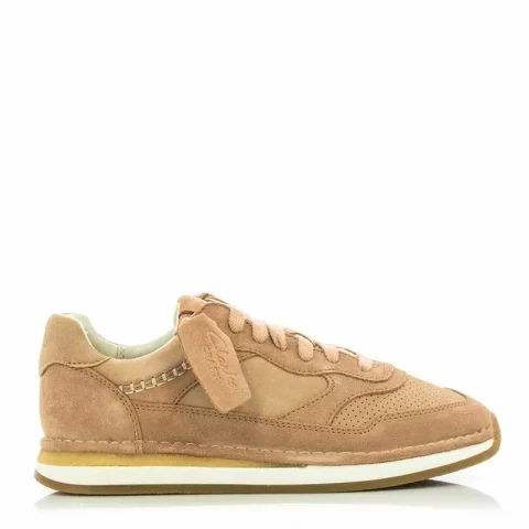 Дамски Сникърс CLARKS – 26173910 CRAFTRUN TOR. WARM BEIGE