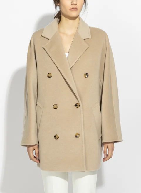 Палто от фина вълна и кашмир Max Mara '101801 Icon Coat' Rebus