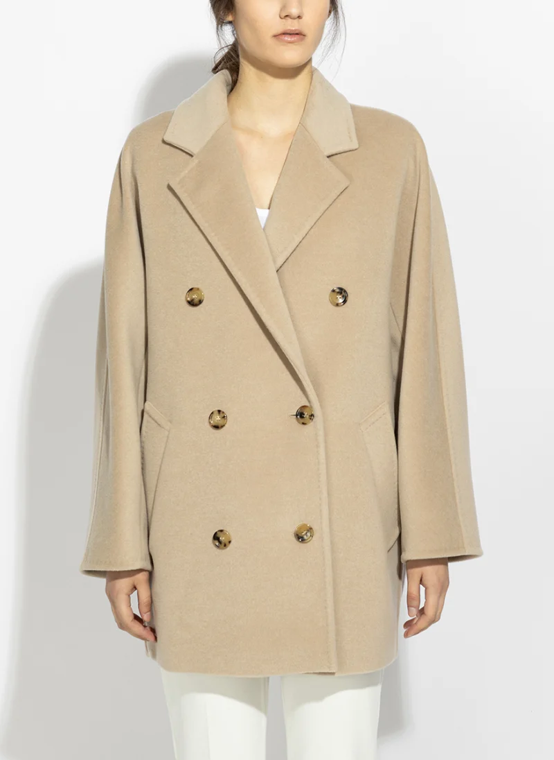 Палто от фина вълна и кашмир Max Mara '101801 Icon Coat' Rebus