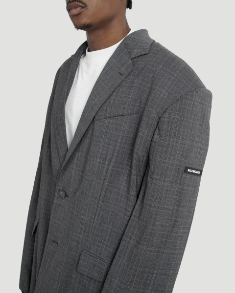 Oversized Blazer in Grey — снимка 4