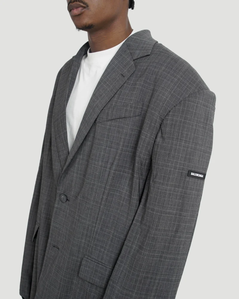 Oversized Blazer in Grey — снимка 4