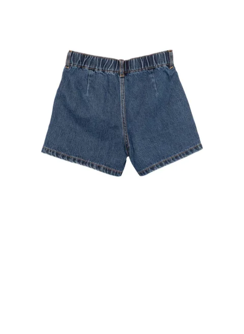 Къси панталони от деним Moschino Kids — снимка 3